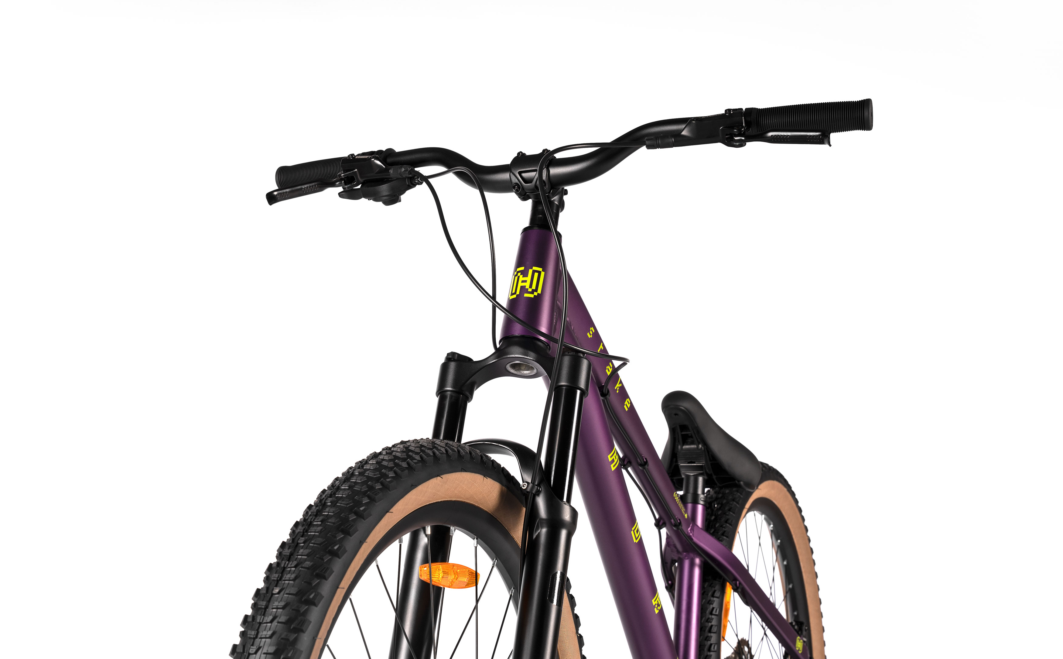 Велосипед HORH STAKE 6.1 26" (2026) Purple-Black-Citrus