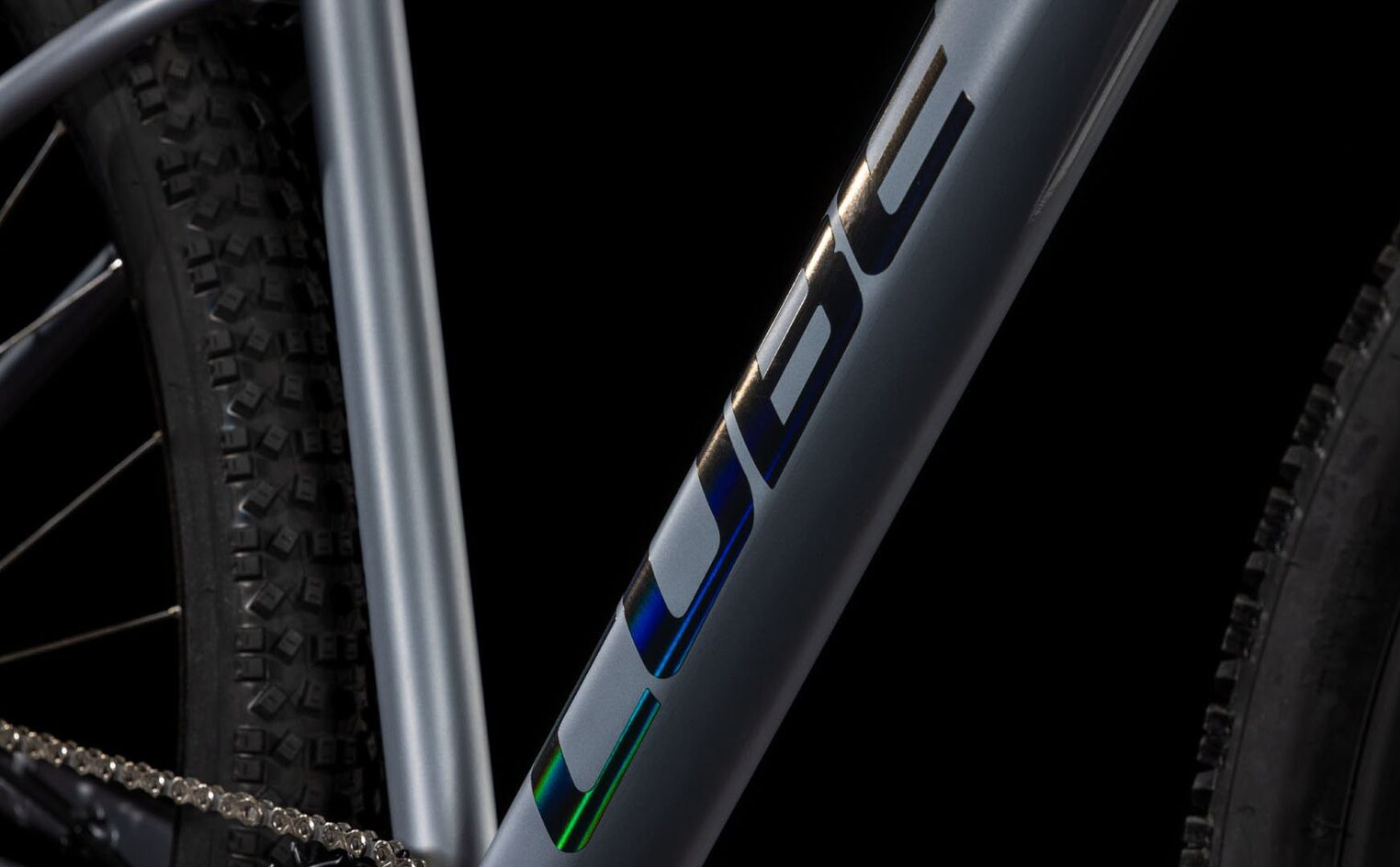 Велосипед CUBE Aim Race (2025) Slategrey´n´rainbowblack