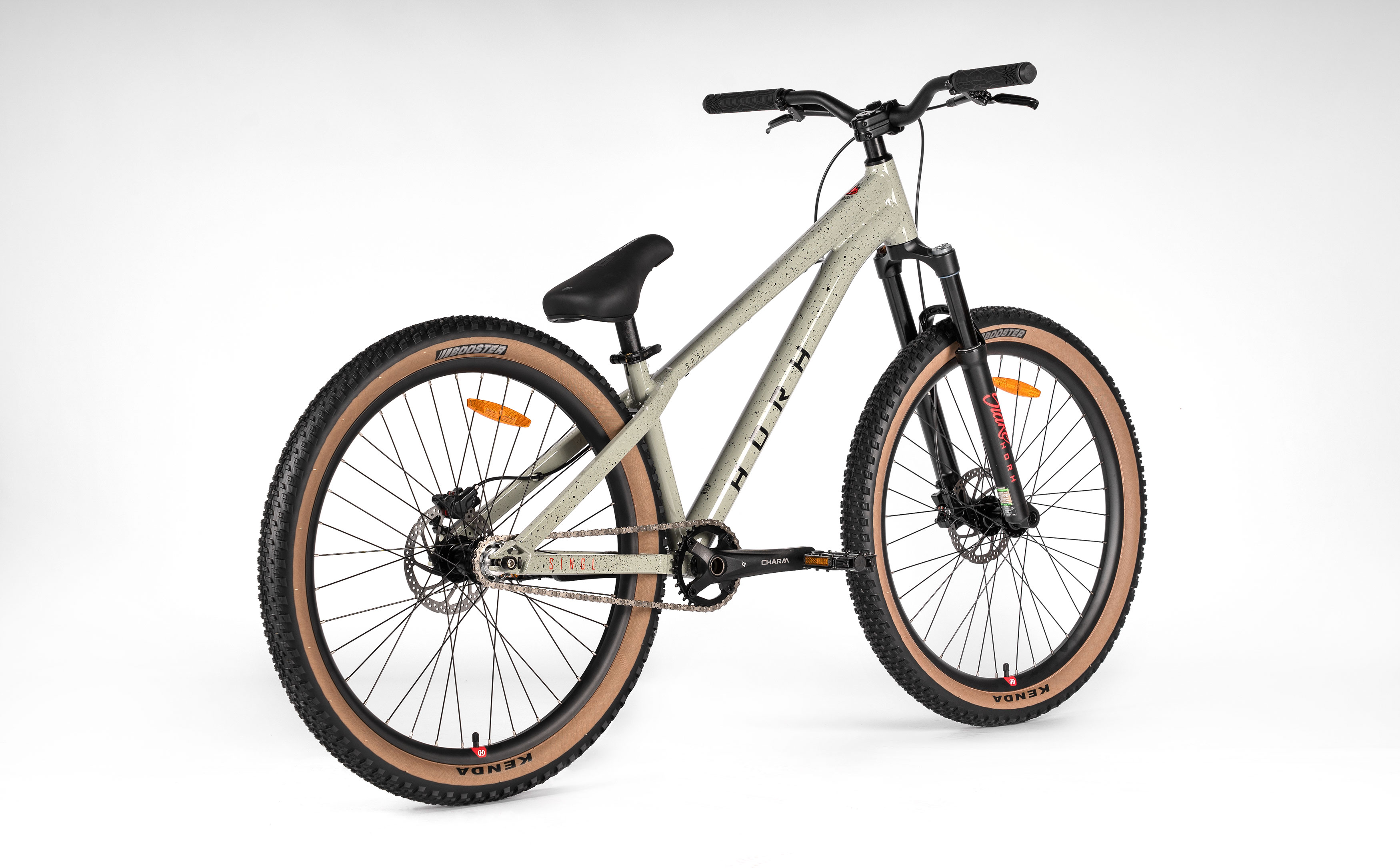 Велосипед HORH STAKE SS 26" (2026) Grey-Black-Orange