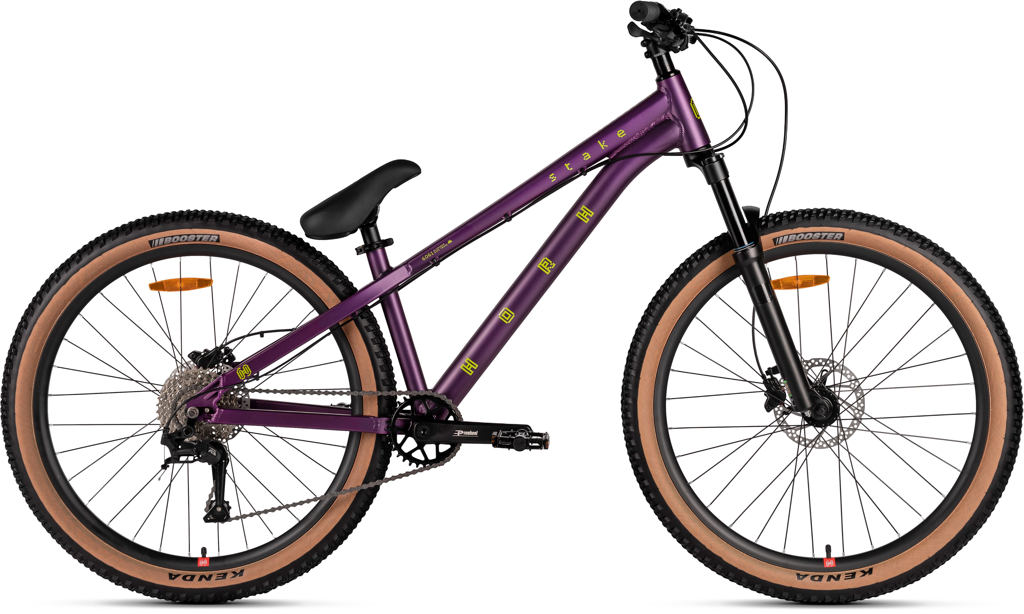 Велосипед HORH STAKE 6.1 26" (2026) Purple-Black-Citrus