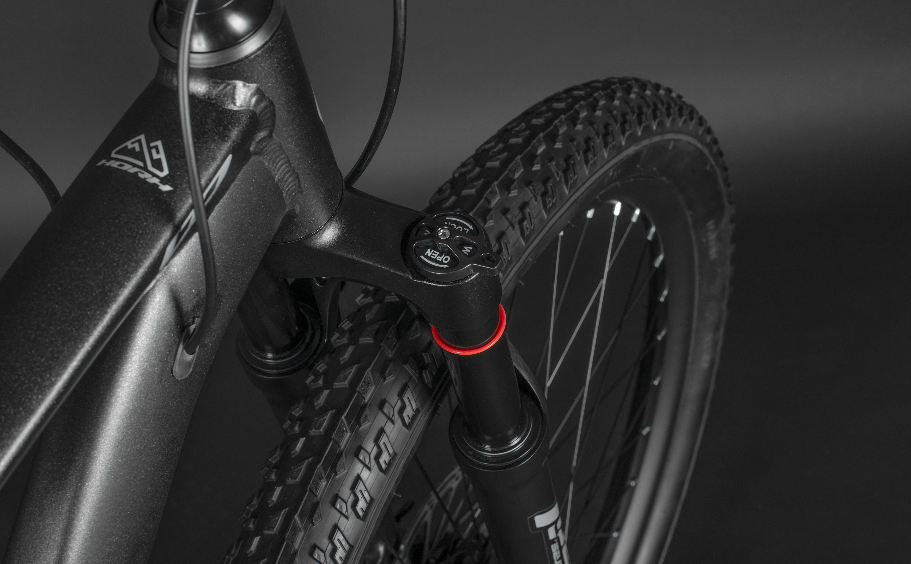 Велосипед HORH ROHAN LTD 27,5 (2026) BLACK GREY