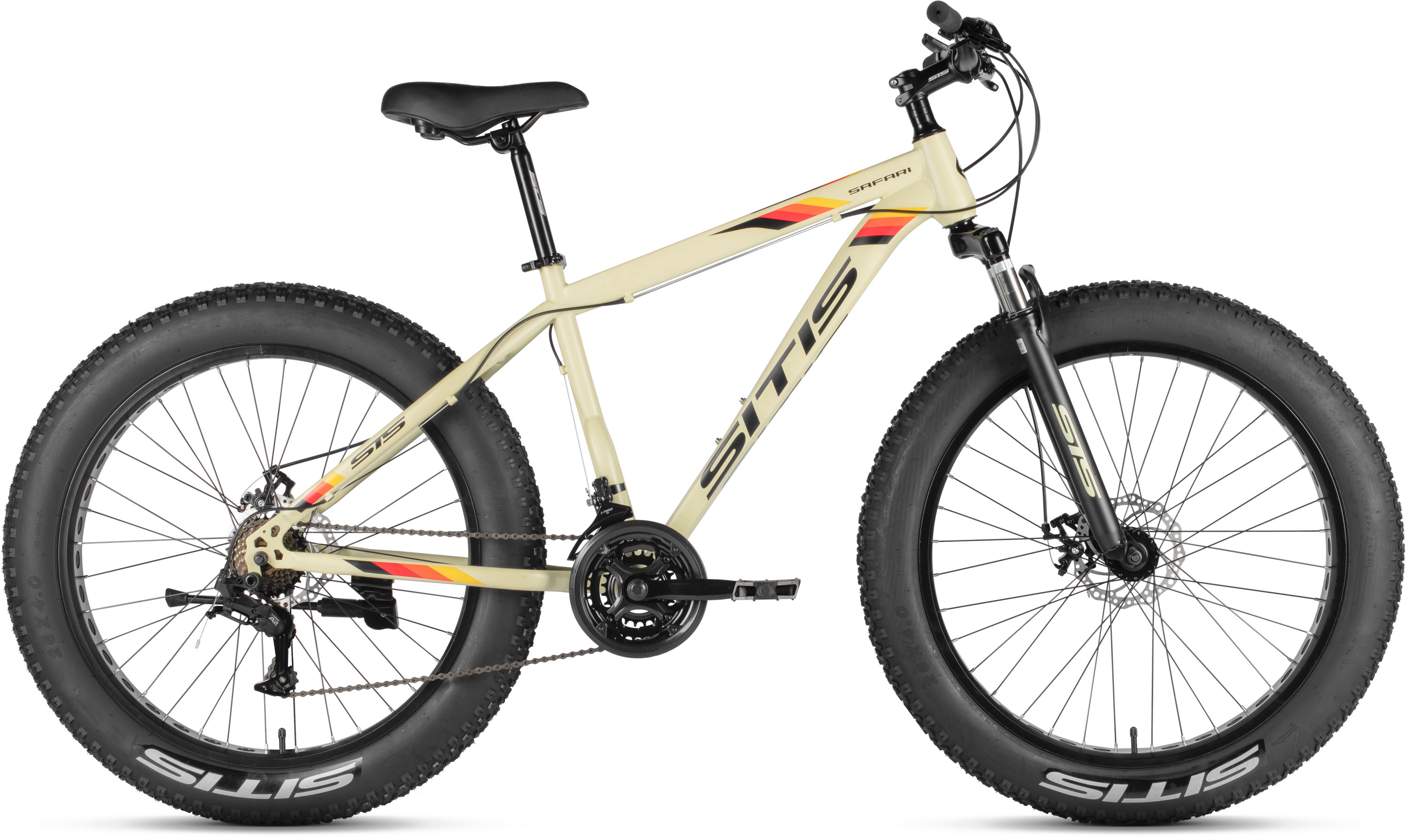 Велосипед SITIS SAFARI 26" (2026) Matt Sand-Yellow-Black