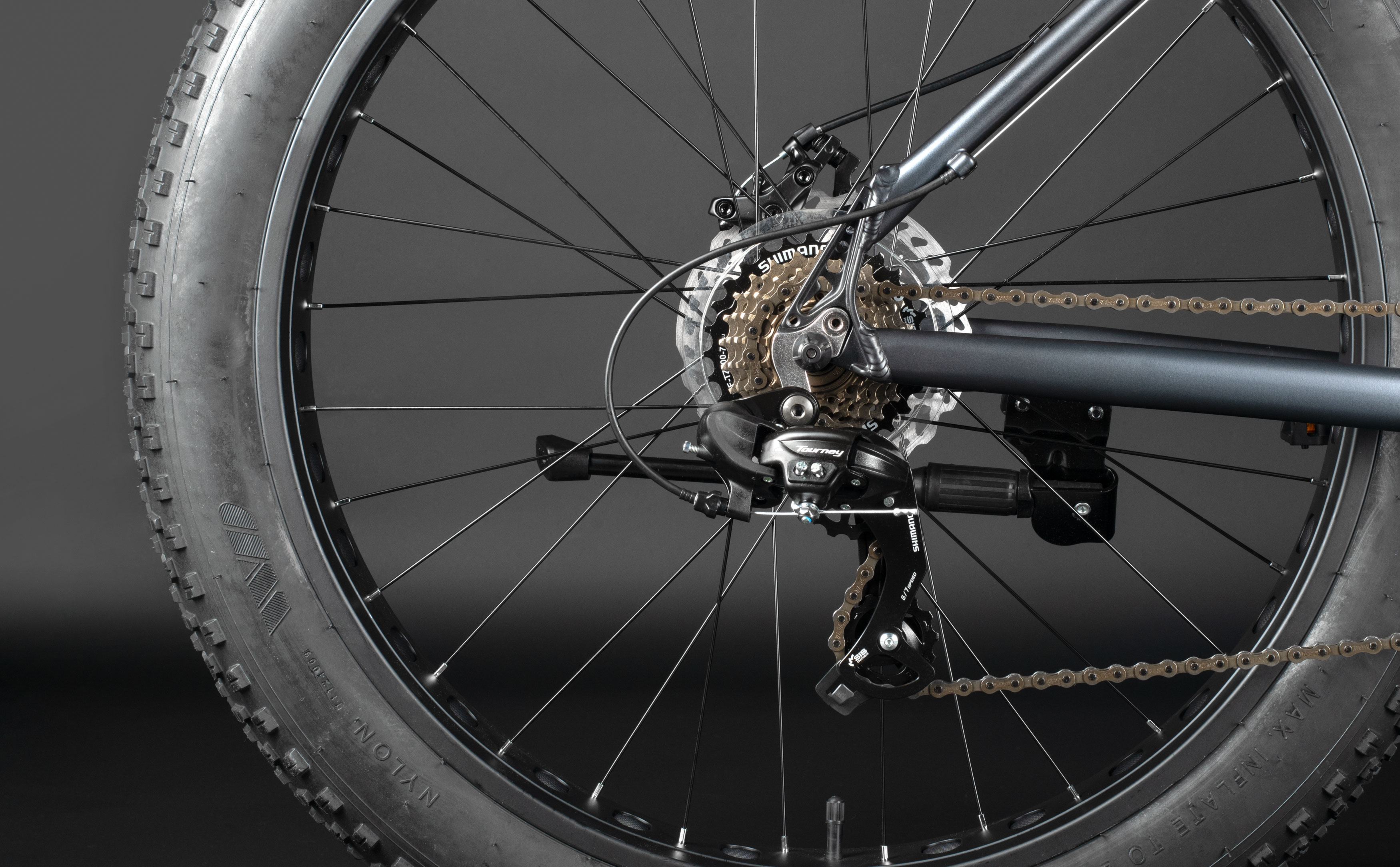 Велосипед HORH BUBBLE 26" (2025) Grey-Black