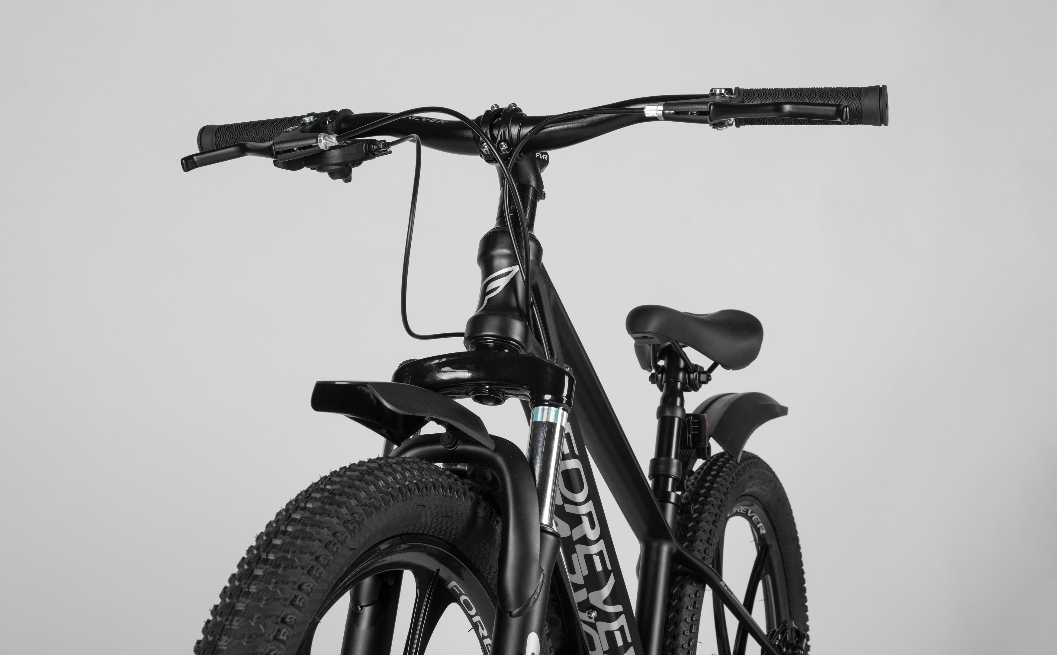 Велосипед FOREVER FRESH 24" (2025) Black-Grey