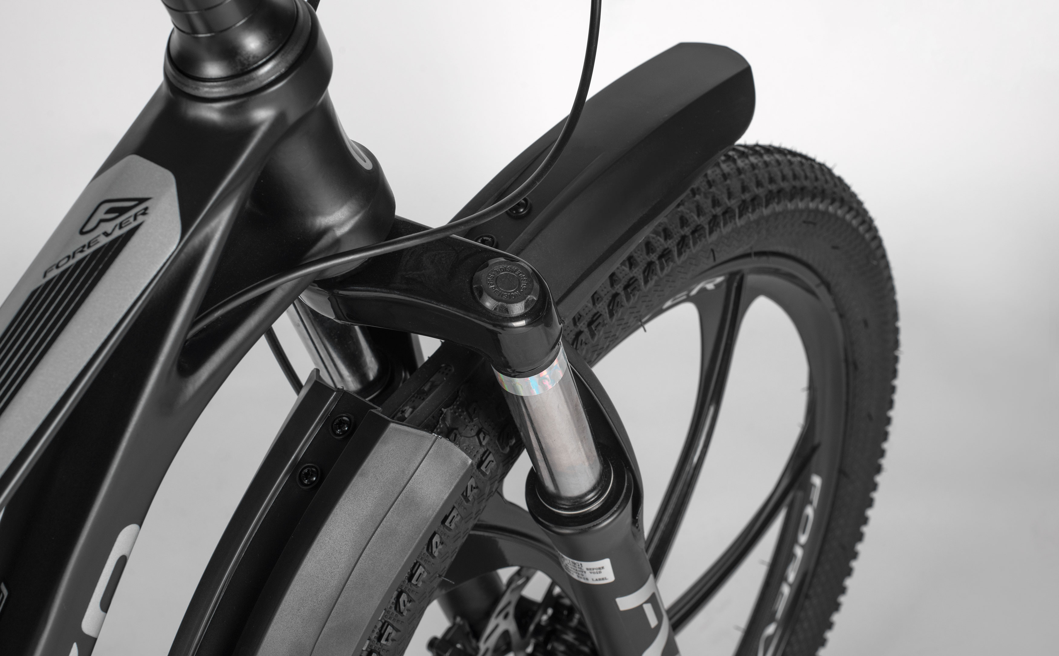 Велосипед FOREVER FRESH 24" (2025) Black-Grey